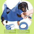 thumbnail image 3 of 6 Pieces Dog Grooming Hammock Cat Grooming Supplies Pet Grooming Hammock Dog Restraint for Trimming Nails Cat Grooming Bag Nail Clipper Hanging Holder, 3 of 3