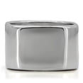 thumbnail image 3 of TK208 - High polished (no plating) Stainless Steel Ring with No Stone, 3 of 3