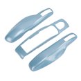 thumbnail image 3 of Key Fob Protector, High Strength Key Fob Covers Wear Resistant Dustproof  For Car Modification Replacement For   MACAN Boxster Cayman 911 718 Green,Pink,Grey,Charcoal Grey,, 3 of 8
