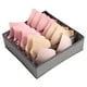 thumbnail image 2 of Organizador de armario de tela no tejida | Juego de 3 piezas con 7 compartimentos para sujetadores, 16 para corbatas y 24 para calcetines | Caja plegable para guardar ropa interior y accesorios en, 2 of 3