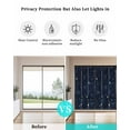 thumbnail image 4 of Window Privacy Film Blue Starry Sky Stained Glass Window Film Decorative Sun Block Window Cover Universe Space Galaxy Night Star Window Clings Static Adhesive Sticker for Bathroom 17.7"x39.3", 4 of 7