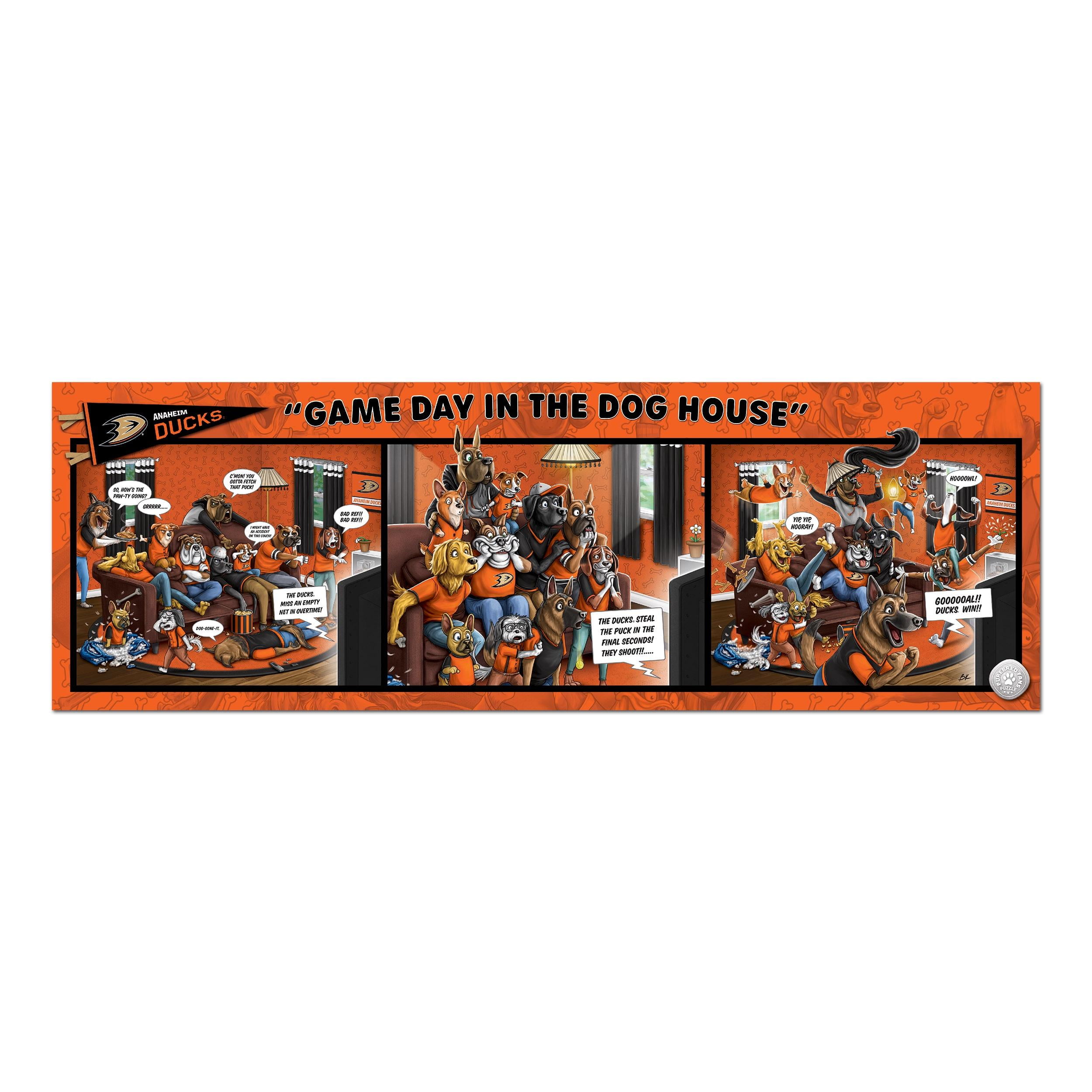 YouTheFan NHL Anaheim Ducks Purebred Fans Gameday in the Dog House
