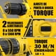 thumbnail image 3 of Taladro Desatornillador Inalambrico Gutstark Home 260w 1500 Rpm Kit, 3 of 8