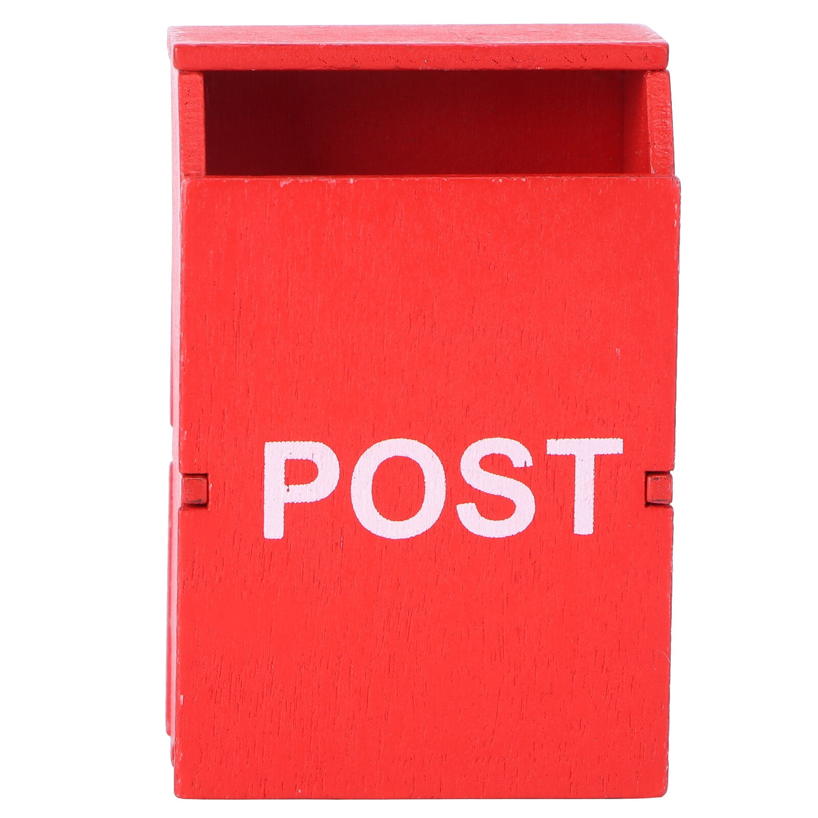 1pc Miniature Mailbox Mini House Mailbox Decorative Letter Box Model