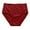 Red, variant on Plus Size Underwear for Women High Waist Striped Women's Panties Tummy Control Briefs