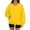 15#Yellow, variant on Women's V-Neck Sweatshirt with Pockets, Womens V Neck Sweatshirts No Hood Lightweight Casual Soft Fashion Yellow L