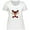 AA-White, variant on Inktastic Cute Flannel Reindeer with Christmas Bulbs and Snowflakes Women's Plus Size T-Shirt