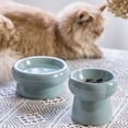 thumbnail image 5 of BToBackyard Ceramic Cat Bowl Raised Cat Bowls Elevated Cat Food Bowls Water Bowl with Stand Ceramic Cat Feeding Bowls Pet Food & Water Bowls, 5 of 14
