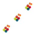 thumbnail image 2 of Greeniant Pelota de rebote para mascotas, juguete para el hogar, tamaño pequeño, accesorio de juego, cachorro interesante, juguete para rebotar, pelotas Type1 NO1 Greeniant CBP545454, 2 of 6