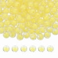 thumbnail image 1 of Uxcell 500 Pcs Perlas de Acrílico 0.08" Perlas Lindas para Pulseras Amarillo Transparente, 1 of 6