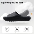thumbnail image 5 of Cloud Slides Comfy Pillow Slides for Women & Men Soft EVA Recovery Slides Sandals Quick Drying Slippers Lightweight Thick Sole Open Toe Shower Shoes, 5 of 7