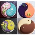 thumbnail image 3 of CNKOO Yang Design Silicone Mold Fondant Chocolate Clay Mold Cake Baking Tool Dessert Soap Mould, 3 of 16