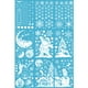 thumbnail image 5 of 9 hojas de pegatinas navideñas para ventanas, copos de nieve, decoración navideña, pegatinas para ventanas, pegatinas navideñas para ventanas, pegatinas electrostáticas reutilizables de PVC para, 5 of 5
