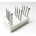 thumbnail image 5 of JTS Jewelers Burs 2-Sets Round Ball Burs & Stone Setting Burs Made in Germany, 5 of 6