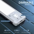 thumbnail image 3 of Luces bajo gabinete MCGOR de 37 cm recargables, paquete de 2, 3 of 8