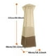 thumbnail image 4 of Fiudx Funda Resistente para Calentador de Patio, Protección Contra La Intemperie, Diseño de Cremallera Duradera, Impermeable, Resistente a La Nieve y La Suciedad, para Uso En Exteriores y Jardín, Aju, 4 of 4