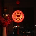 thumbnail image 4 of Btomtd Chinese Lanterns Led Lunar New Year Chinese Knot Hanging Decor With Light Led Light Up Chinese Spring Festival Ornament For Home Wall Door Window Spring Festival Decorations, 4 of 7