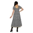 thumbnail image 4 of Moomaya Indian Women Cotton Front Slit Kurtis Printed Long Kurti Ethnic Dress, 4 of 6