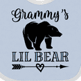 thumbnail image 4 of Inktastic Grammy Lil Bear Grandson Boys Baby Bib, 4 of 4