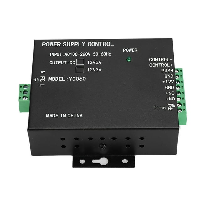 Access Power Supply, Anti-Overcurrent Power Supply Door Entrance Guard System Unlocking Systems For Access Control Systems Electric Lock Unlocking System