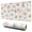Pioneer Flower Floral-1, variant on Long Mouse Pads for Desk,Pioneer Flower Floral Print Pattern Desk Mats on Top Of Desks, Desk Mouse Pad Extra Large with 3mm Non-Slip Base and Stitched Edge for Gaming,Office,Work,Home 31.5"x11.8"