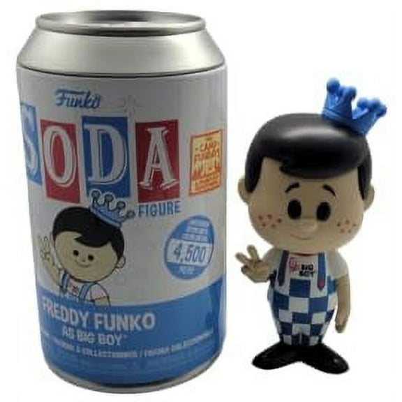 Funko Vinyl Soda: Camp Fundays 2023 - Freddy as Big Boy Blue Suit (Limited to 4500 Pieces) Sealed