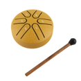 thumbnail image 3 of Mini Handpan Drum, 6 Note Percussion Instrument w/Stick, Soothing  Relaxing Sounds, 3 of 15