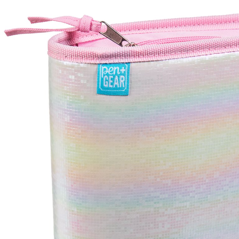 ROUND RAINBOW PENCIL CASE