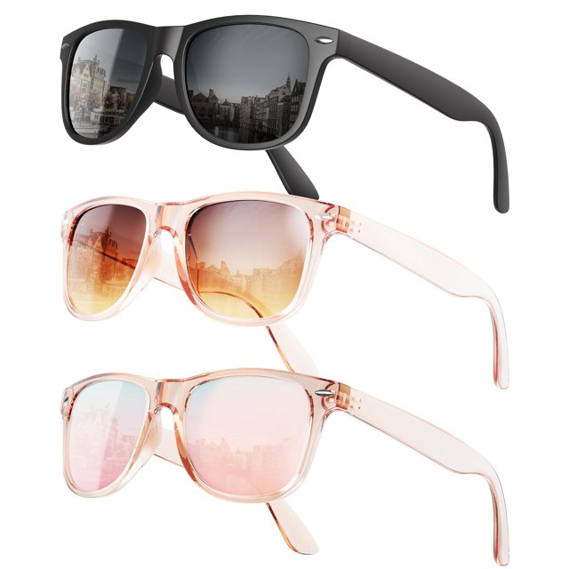 Gafas de sol OUKEMAX polarizadas con protección UV400 para mujer