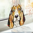 thumbnail image 5 of 89Bloom Basset Hound Stained Glass Hologram Ornament, Dog Stained Glass Suncatcher Ornaments Home Decor, Dog Holographic Ornaments, 5 of 7