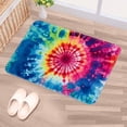 thumbnail image 5 of Tie Dye Non-Slip Polyester Chair Mats Floor Mat Kitchen Mat Machine Washable, 5 of 6