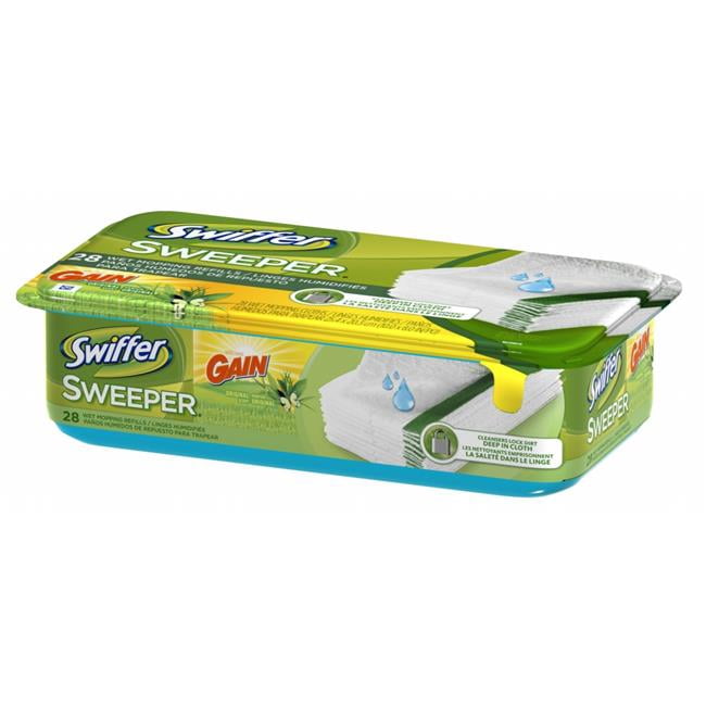 swiffer sweeper wet mopping cloth refills