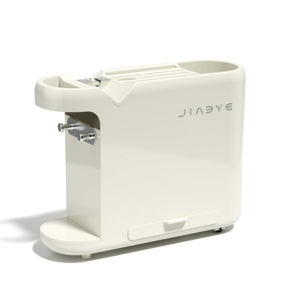 Tunhigl Multifunctional Kitchen Knife Organizer with Self-Sharpening Hooks & Drainer - Space-Saving Cutting Board Holder for All Knives & Utensils White