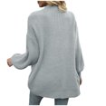 thumbnail image 5 of gakvbuo Plus Size Pullover Sweaters For Women Long Sleeve Sweatshirts Fall Tunic Tops Women Casual Long Sleeve Autumn Long Sweater Coat Cardigan Blouse Tops, 5 of 9