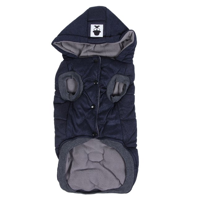 Ropa para mascotas, ropa para cachorros acolchada para perros lindos de invierno, chaqueta para perros, diseño de próxima generación