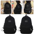 thumbnail image 4 of Mochila Informal Gran Capacidad para Mujer Morral Sencillo Al Aire Libre Color 2 Uds., 4 of 5