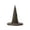 A, variant on QLUEWX Halloween Rattan-Effect Woven Witch Hat Decorations, 13" Pointed Cone Wizard Hat Table Decor, Boho Rustic Table Centerpieces for Home Indoor Mantle Party Christmas Halloween Decor