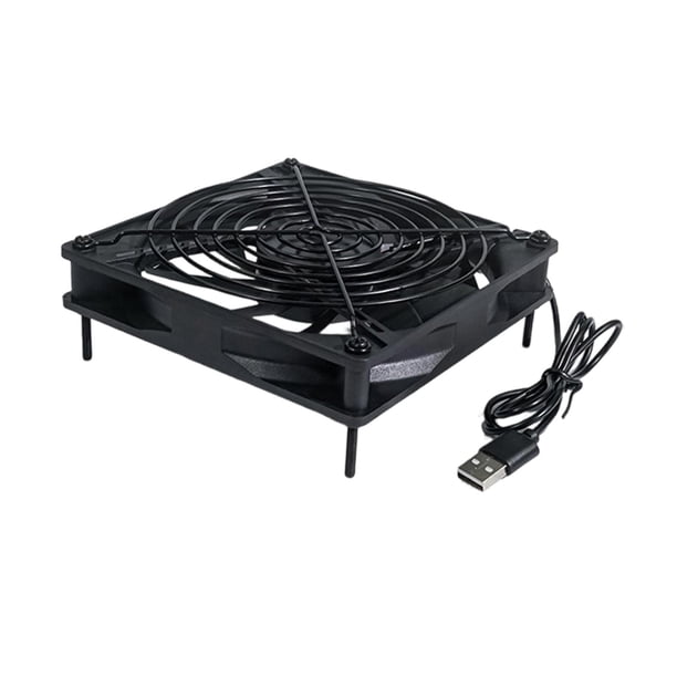 Ventilador USB para PC, ventilador electrónico de refrigeración para receptor de router de invernadero 14 cm