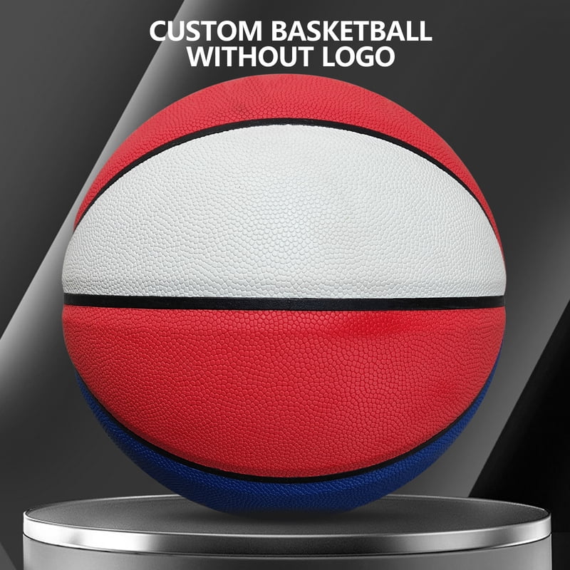 No-Logo Basketball Official Size 6/7 Indoor&Outdoor Non-slip Composite Soft Leather Wear Resistant Training Ball For Men Women