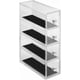 thumbnail image 1 of Jewelry organizer, with 4 drawers for watches, necklaces, rings, etc, anti-scratch, Plastic, Transparent, 1 of 6