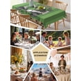 thumbnail image 6 of Golf Balls Tablecloth Rectangle Table Cloth 60x120,Waterproof Outdoor Table Cloth Covers Decorative Table Protector,Green Sports Art Truck Brown Lattice Washable Table Cover for Kitchen Dinning Party, 6 of 8