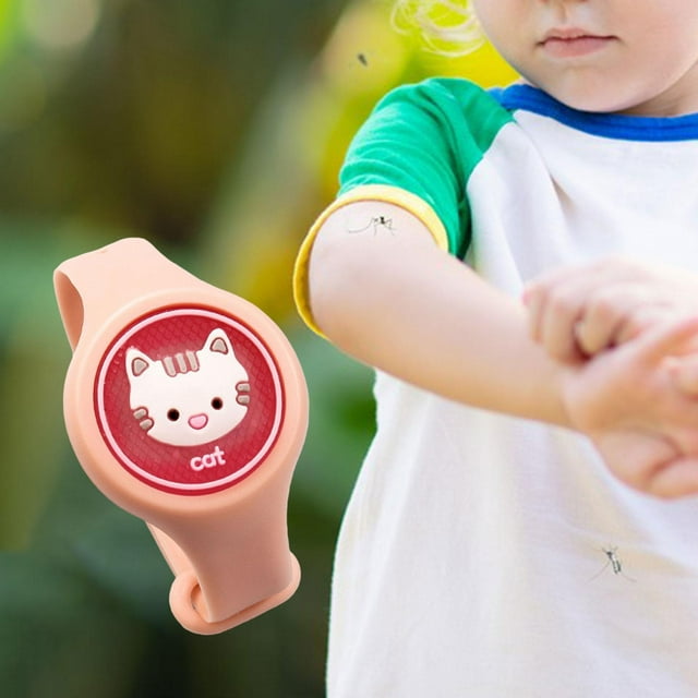 Pulsera repelente de s Banda repelente de plagas Niños Niñas impermeable Gato