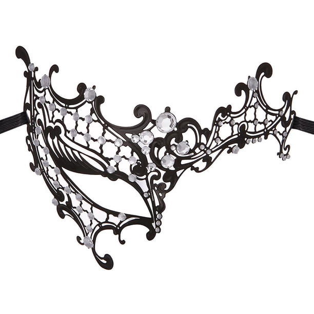 Máscara de mascarada para mujer, máscara de ojos para fiesta, baile de graduación, disfraz de Mardi Gras, máscaras retro