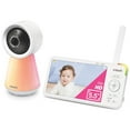 thumbnail image 3 of VTech RM6756HD WiFi Smart Nursery Remote Video Baby Monitor with 5.5” High Definition 720p Display, Color Night Vision and Touch Night Light, works with iOS, Android, White, 3 of 10