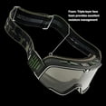 thumbnail image 5 of 100% Barstow Roar Japan Goggles (OSFM, Roar Japan/Black/White / Silver Lens), 5 of 7