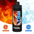 thumbnail image 6 of Tool Band Eye Logo Rock Sports Insulated Water Bottles Kettle Stainless Steel Portable Cup18OZ For Travel Gym School, 6 of 8