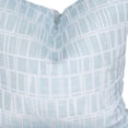 thumbnail image 3 of HomeRoots 515446 20 x 20 in. Blue & White Geometric Polyester Zippered Pillow, 3 of 3