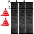 thumbnail image 1 of 6pcs Durable Hanging Bird Feeder Bags Outdoor Use Leak Proof Design Capacity Net Pouches for Birds, 1 of 4