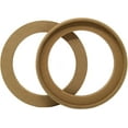 thumbnail image 3 of 1 PAIR OF 6.5" MDF SPEAKER MOUNTING SPACER RECESSED FIBERGLASSING RINGS, 3 of 3