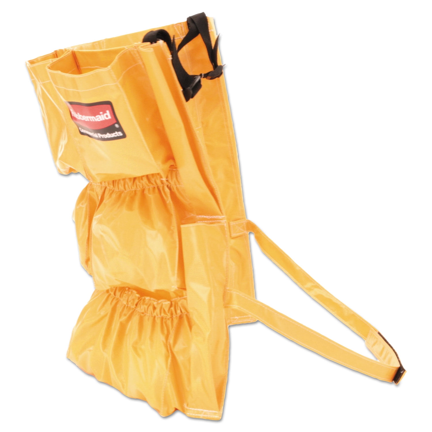 Rubbermaid Brute Caddy Bag, 12 Pockets, Yellow